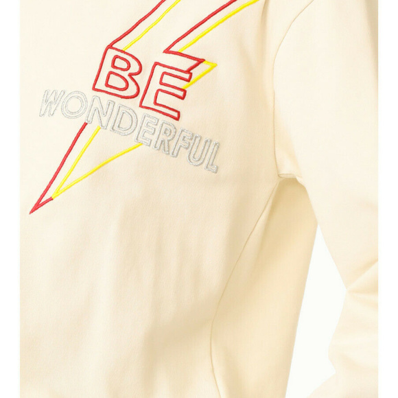 EDITION10 EMBROIDERED "BE WONDERFUL" SWEATSHIRT - Picture 4 of 8